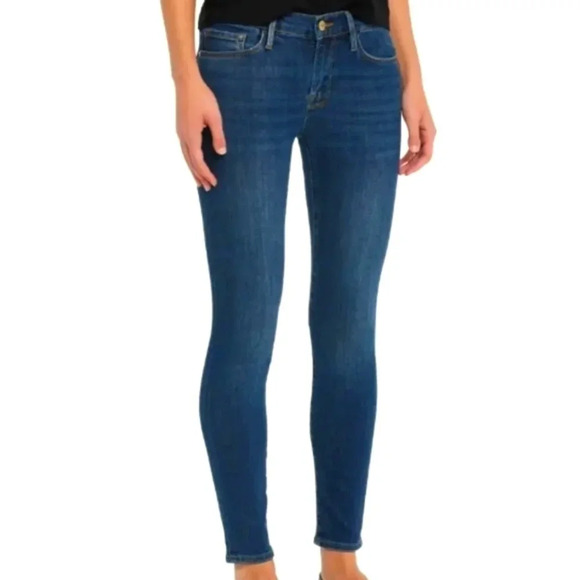 Frame Le skinny de Jeanne stretch jeans - Picture 1 of 9
